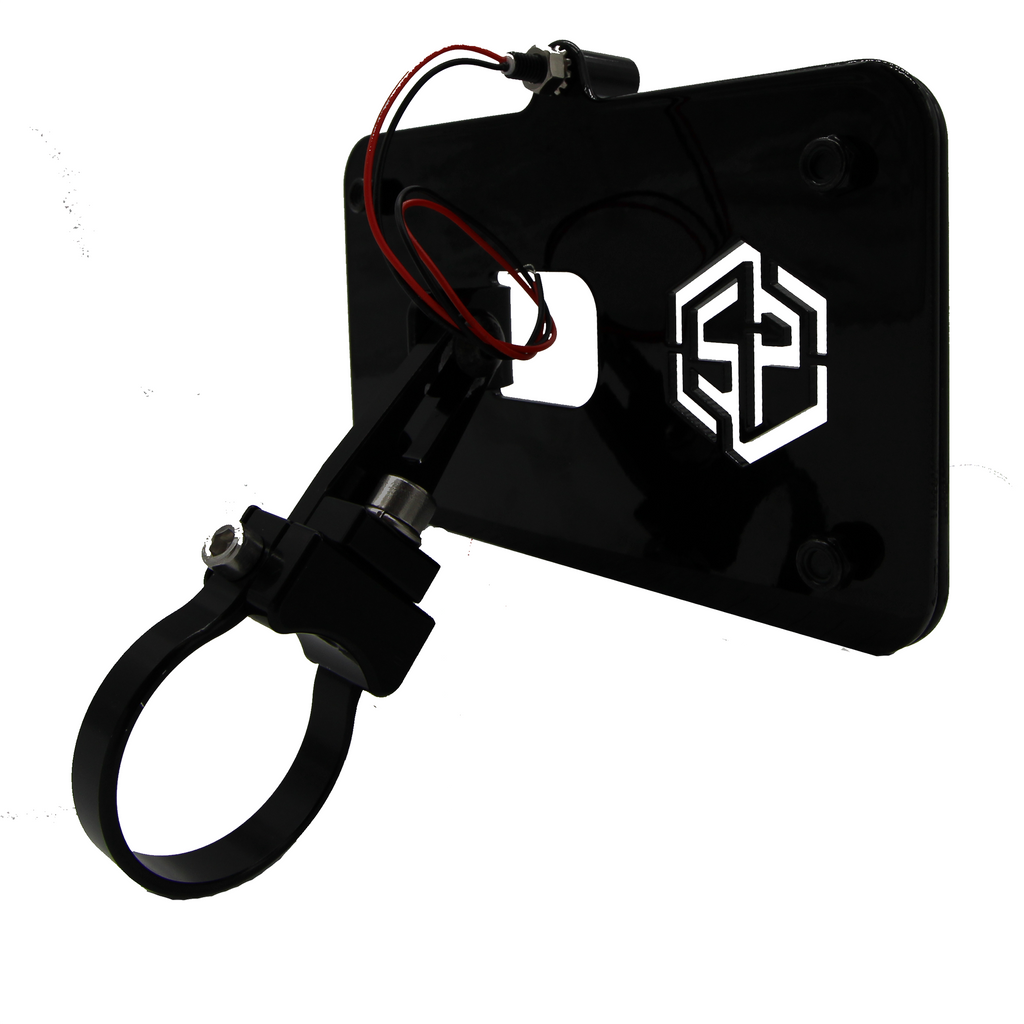 Universal Lighted License Plate holder