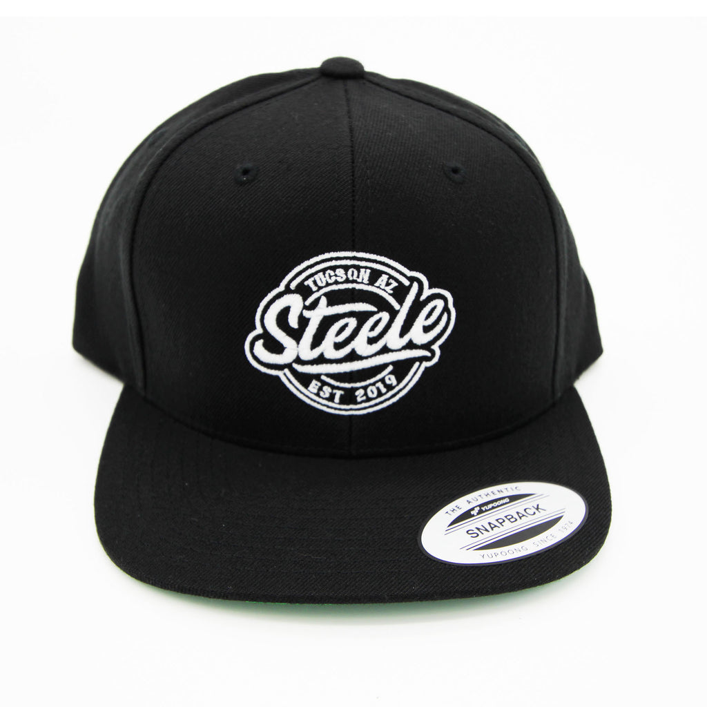 Steele snapback hat
