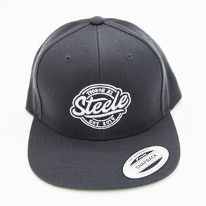 Steele snapback hat